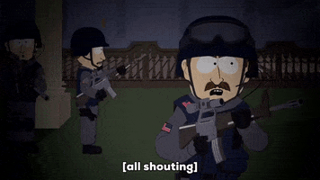 guns shoot GIF by South Park 