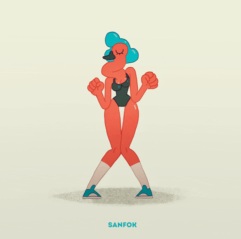 Dance Animation GIF by Sanfok