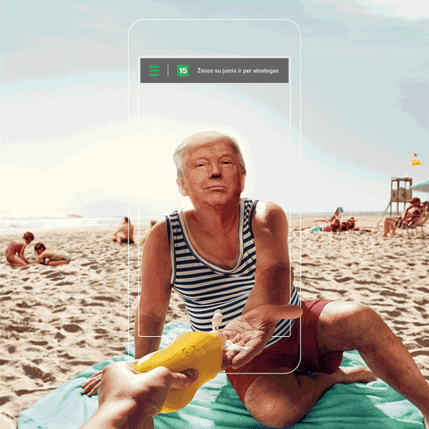 Donald Trump Advertising GIF by 15min