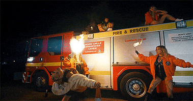 Parris Goebel Fire GIF by PARRI$