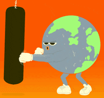 Working Out Climate Change GIF by GIPHY Studios Originals