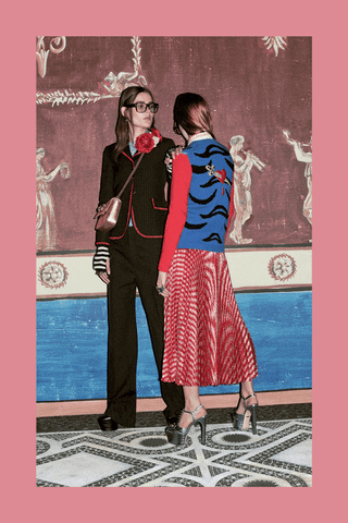 jelinecatt fashion gif vogue gucci GIF