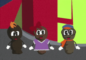 mr. hankey children shocked faces GIF by South Park 