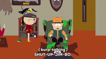 happy relax GIF by South Park 