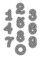 op art typography GIF by Sergi Delgado