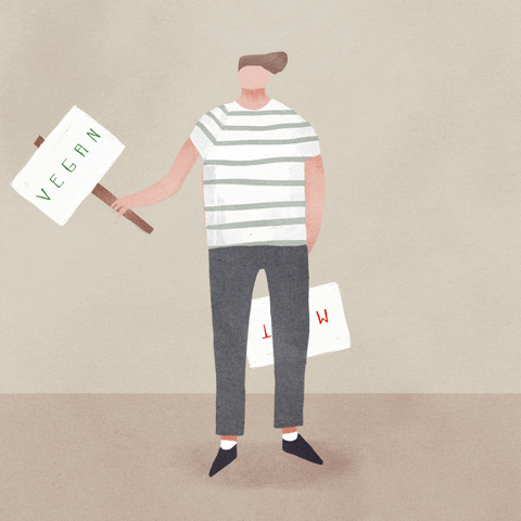 Vegan Meat GIF by Emma Martschinke