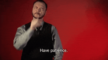 Be Patient Sign Language GIF by Sign with Robert