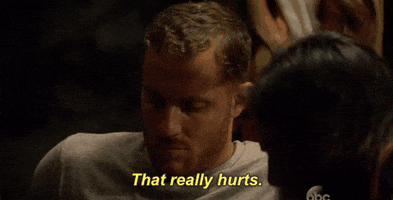 That Really Hurts Season 3 GIF by Bachelor in Paradise