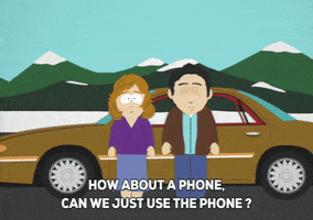car phone GIF by South Park 