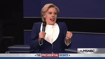Winning Hillary Clinton GIF by Saturday Night Live