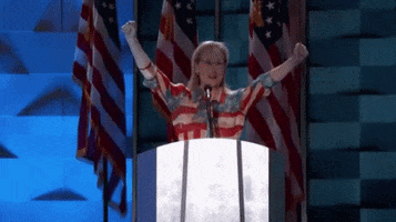 Meryl Streep Cheer GIF by Election 2016