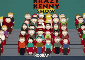 crowd tv audience GIF by South Park 