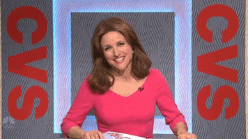 julia louis dreyfus smile GIF by Saturday Night Live