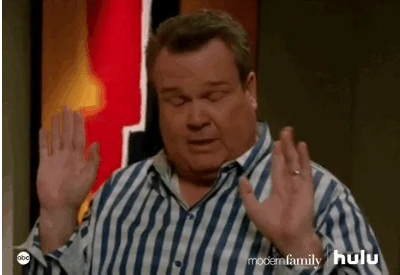 I Cant Modern Family GIF