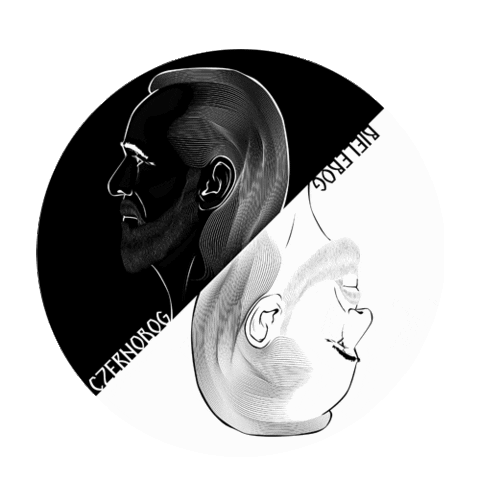 justharm illustration spin american gods czernobog Sticker