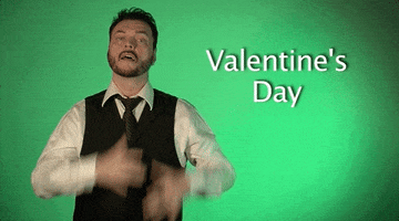 Valentines Day Asl GIF by Sign with Robert