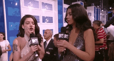 Red Carpet Singing GIF by 2020 MTV Video Music Awards