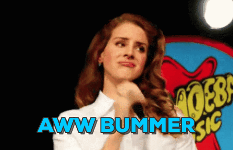 Lana Del Rey Bummer GIF - Find & Share on GIPHY