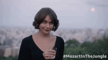 Season 4 Drinking GIF by Mozart In The Jungle