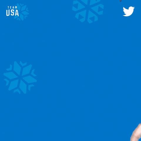 winter olympics hello GIF by Twitter