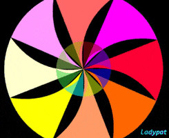 Art Rainbow GIF by ladypat