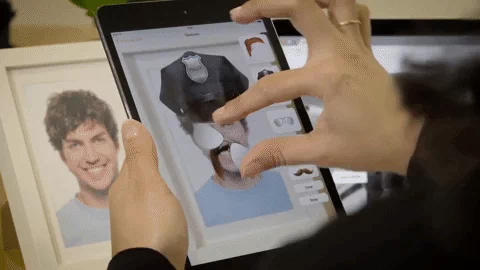 augmented reality image recognition GIF