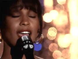 Whitney Houston 90'S Music GIF