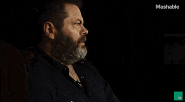 nick offerman shower thoughts GIF by Mashable