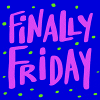 Its Friday Yes GIF by Denyse®