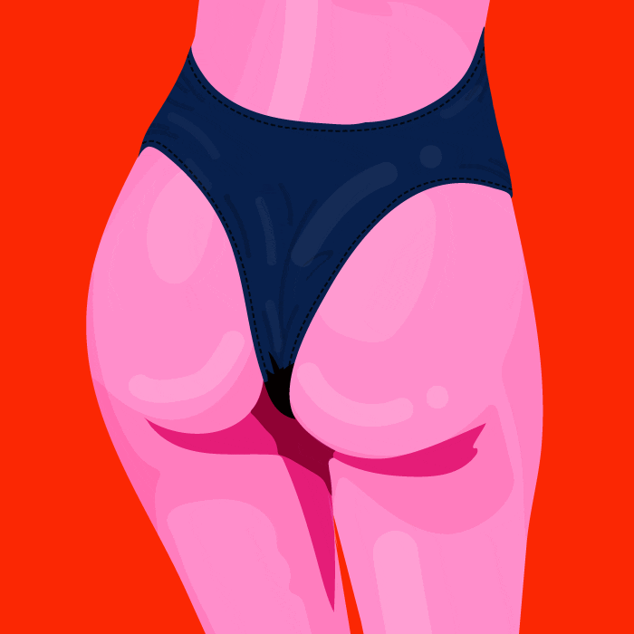 Walking Booty GIF by Anna Sudit
