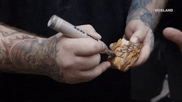 action bronson pizza GIF by F*CK, THAT'S DELICIOUS