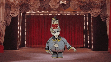 bob baker opening a can of worms GIF by Bob Baker Marionette Theater