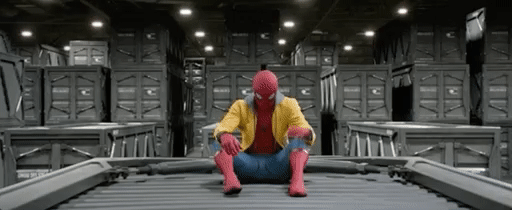 Image result for spiderman homecoming gif