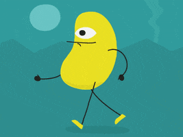 jelly bean motion graphics GIF by LooseKeys