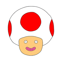 Super Mario Smile GIF by Lolcodybond