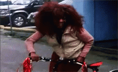 gossiponthis wanda holiday heart i got the bike GIF