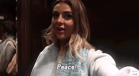 Peace Goodbye GIF by Much - Find & Share on GIPHY