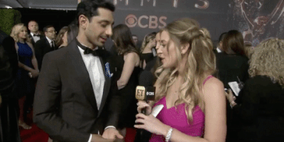 the emmy awards handshake GIF by Emmys