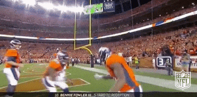 Stooping Denver Broncos GIF by NFL