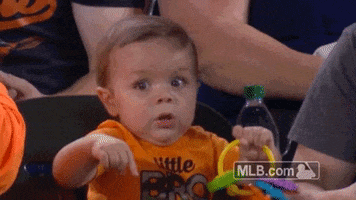 Nervous Baby GIF by MLB