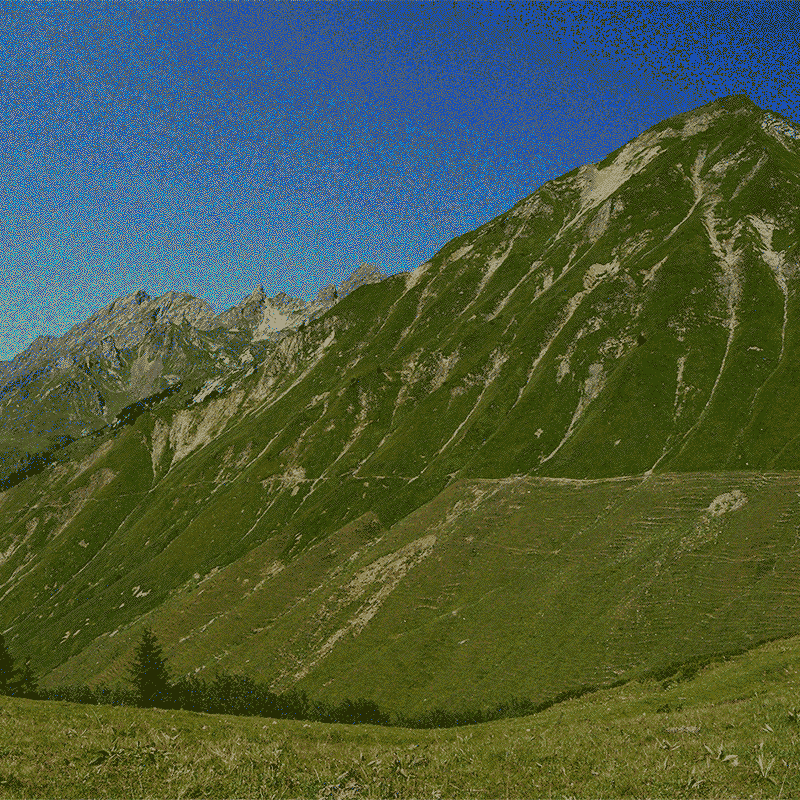 mountain range sticker GIF by Josh Rigling