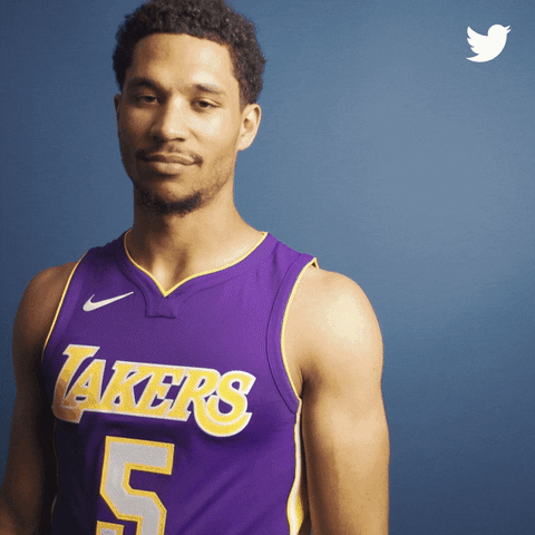 Talking Los Angeles Lakers GIF by Twitter