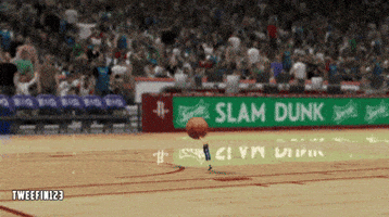 shotscience dunk tiny man GIF