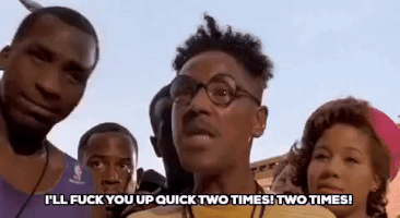 buggin out giancarlo esposito GIF