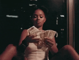 Girl With Money GIFs - Get the best GIF on GIPHY