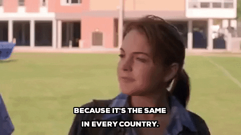 mean girls because its the same in every country GIF