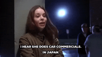 mean girls i hear she does car commercials in japan GIF