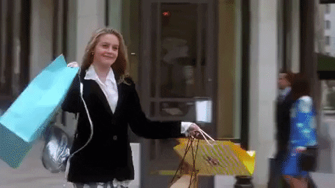 Clueless Movie Shopping GIF - Find & Share on GIPHY