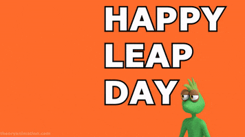 Happy Leap Year GIF by Theory Studios