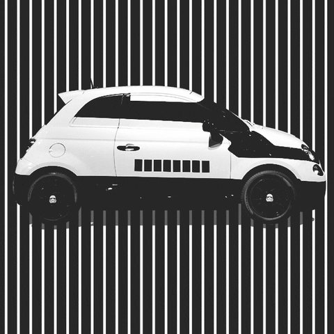 silvioderossi fiat 500 star wars GIF
